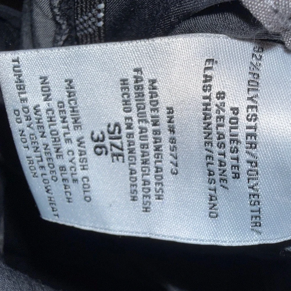 Oneill Hybrid Shorts Mens 36 Dark Gray Heathered Flat Front Board Shorts